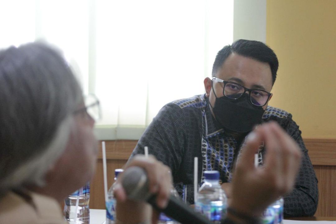 Komisi II DPRD Jawa Barat kunjungi Kantor UPTD Balai Pengembangan Benih Hortikultura dalam rangka monitoring terkait program Petani Milenial, Senin (14/06/2021). (Foto: Rudi/Humas DPRD Jabar).