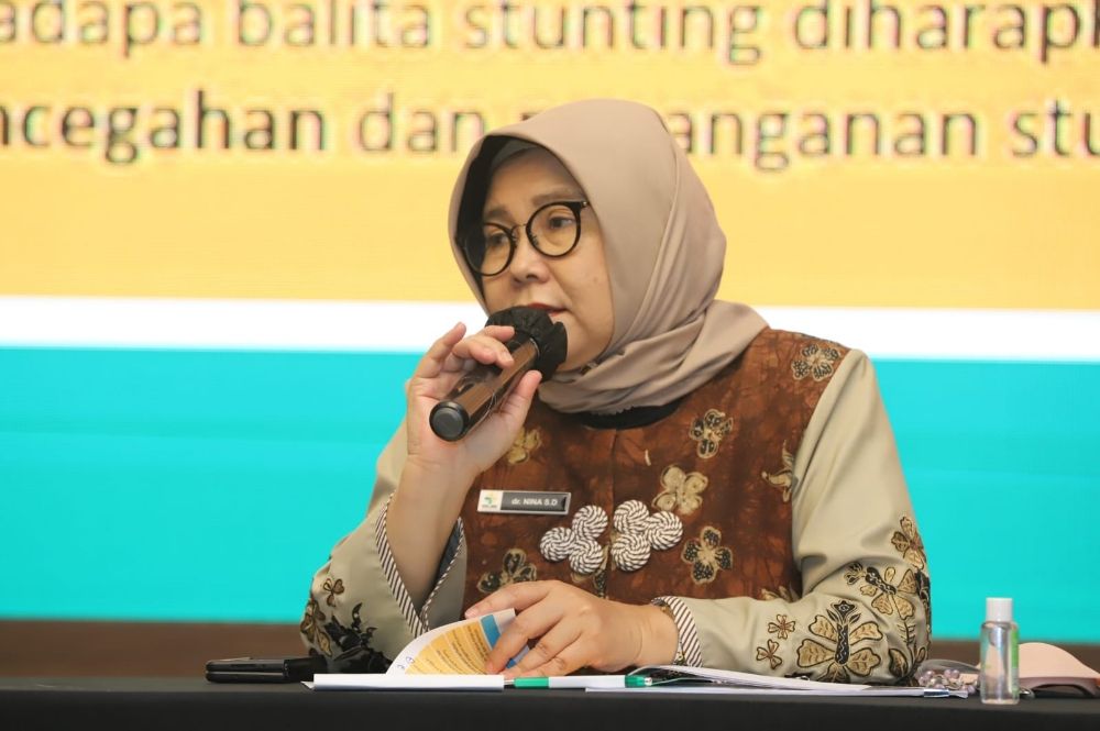 Kepala Dinas Kesehatan Jabar Nina Susana Dewi.