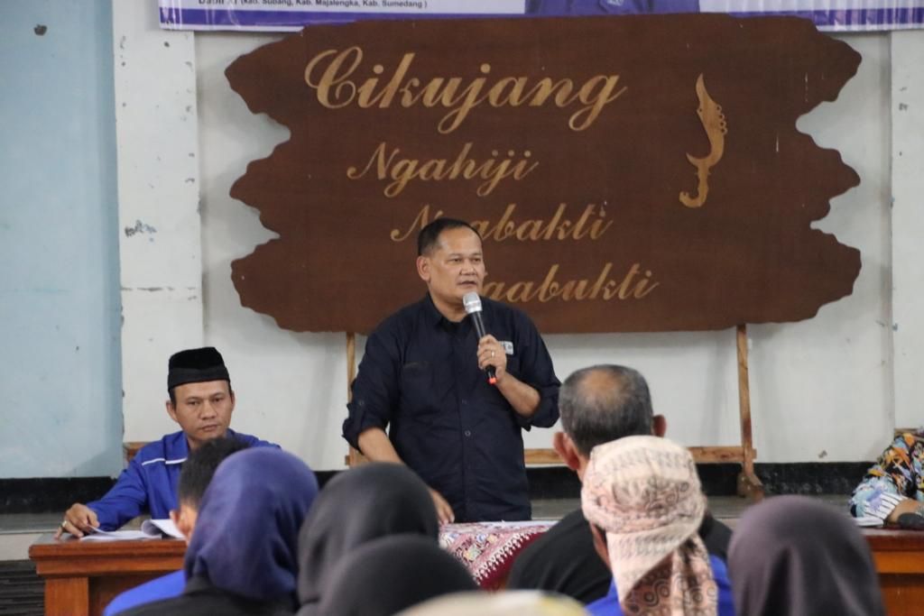 Anggota DPRD Jabar dari Fraksi PAN Dapil XI Subang Majalengka Sumedang Raden Tedi ST. 