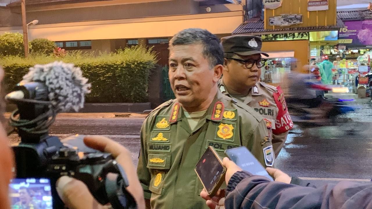 Kepala Seksi Penyidikan dan Penindakan Satpol PP Kota Bandung, Mujahid Syuhada