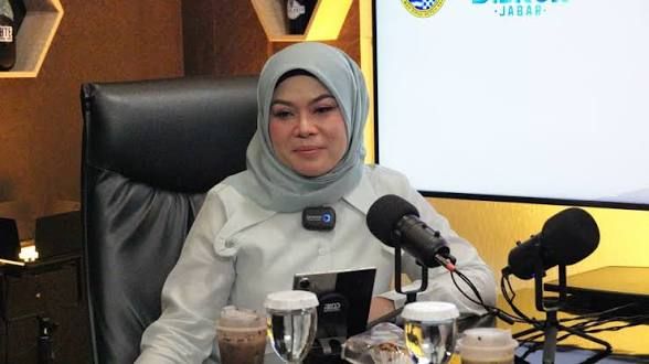 Kepala Dinas KUK Jabar Yuke Mauliani Septina yang juga sebagai Ketua Dekopinwil Jabar 